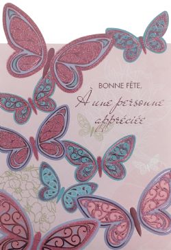 *** ANNIVERSAIRE - BONNE FÊTE, À UNE PERSONNE APPRÉCIÉE! - DE ROSEDALE